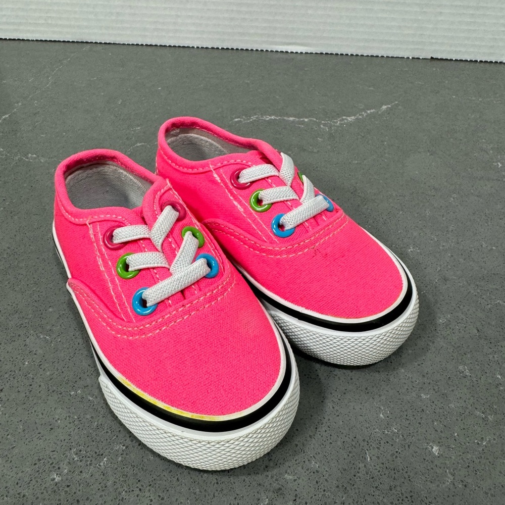 Joe Boxer Toddler Girls Pink Sneakers